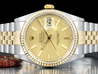 Rolex Datejust 36 Champagne Jubilee 16233 Crissy Dial